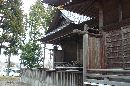 伊達慶邦と縁がある吉岡八幡神社本殿と幣殿と透塀