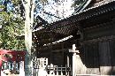 荒雄川神社本殿と幣殿と透塀