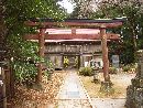 斗蔵神社の朱色の鳥居
