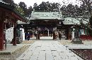 伊達忠宗と縁がある塩釜神社：唐門・廻廊