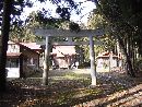 志波姫神社聖域の結界となる鳥居